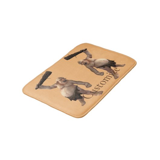 Ugly Troll Thunder_Cove Badematte (Schrägansicht)