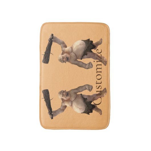 Ugly Troll Thunder_Cove Badematte (Vorderseite Vertikal)