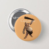 Ugly Troll Thunder_Cove Button (Vorne & Hinten)