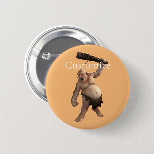Ugly Troll Thunder_Cove Button (Vorne & Hinten)