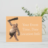 Ugly Troll Thunder_Cove Einladung (Stehend Vorderseite)