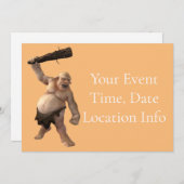 Ugly Troll Thunder_Cove Einladung (Vorne/Hinten)