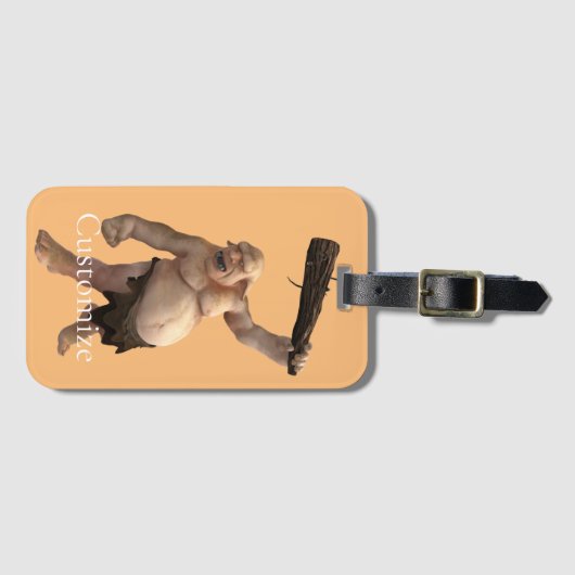 Ugly Troll Thunder_Cove Gepäckanhänger (Vorderseite (Horizontal))