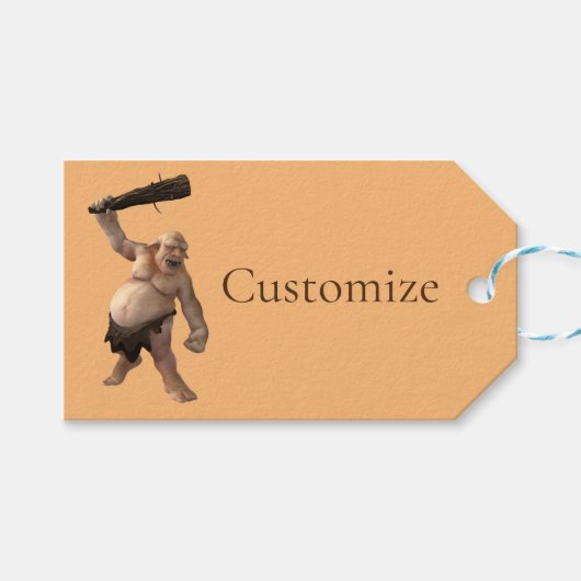 Ugly Troll Thunder_Cove Geschenkanhänger (Vorderseite (Horizontal))