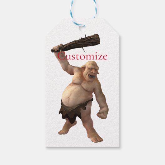 Ugly Troll Thunder_Cove Geschenkanhänger (Rückseite)