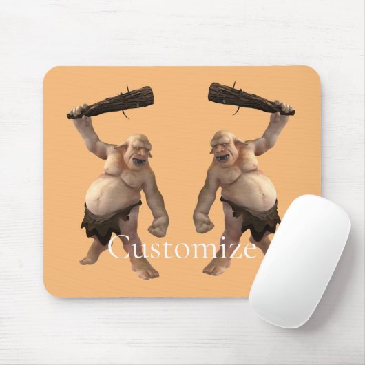 Ugly Troll Thunder_Cove Mousepad (Mit Mouse)