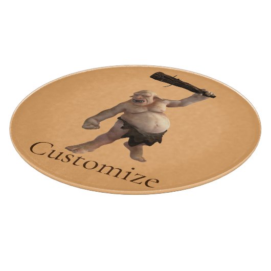 Ugly Troll Thunder_Cove Schneidebrett (Ecke)