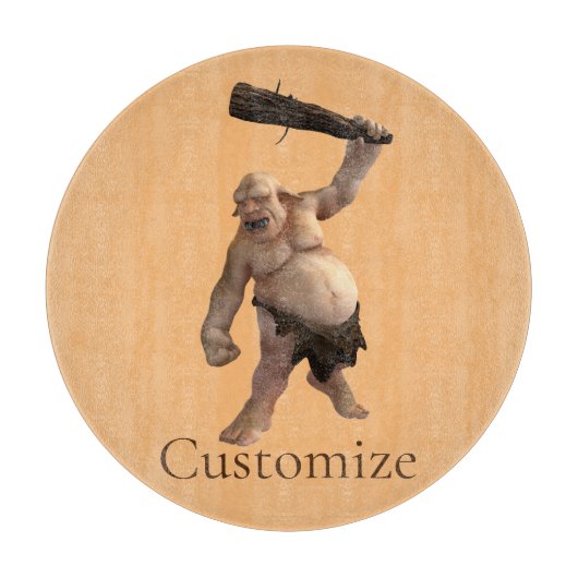 Ugly Troll Thunder_Cove Schneidebrett (Vorderseite)