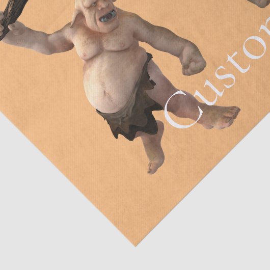 Ugly Troll Thunder_Cove Seidenpapier (Ausschnitt)