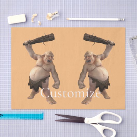 Ugly Troll Thunder_Cove Seidenpapier (Handwerk)