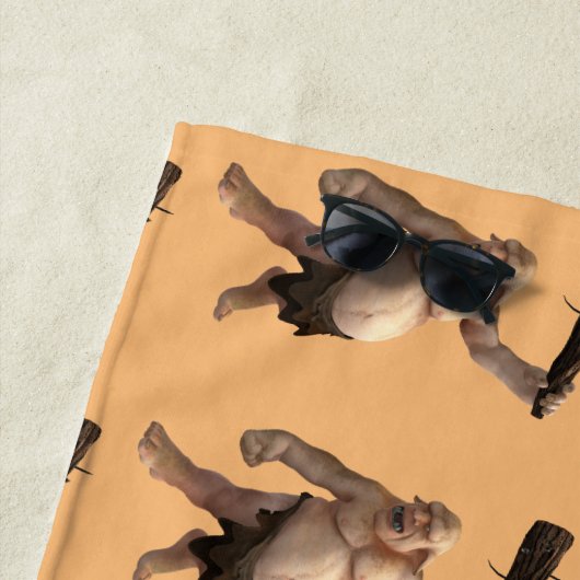 Ugly Troll Thunder_Cove Strandtuch (Beispiel)