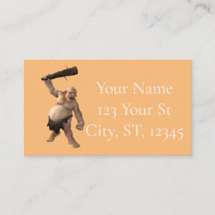 Ugly Troll Thunder_Cove Visitenkarte