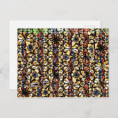 Ugly Wall Postkarte (Vorne/Hinten)