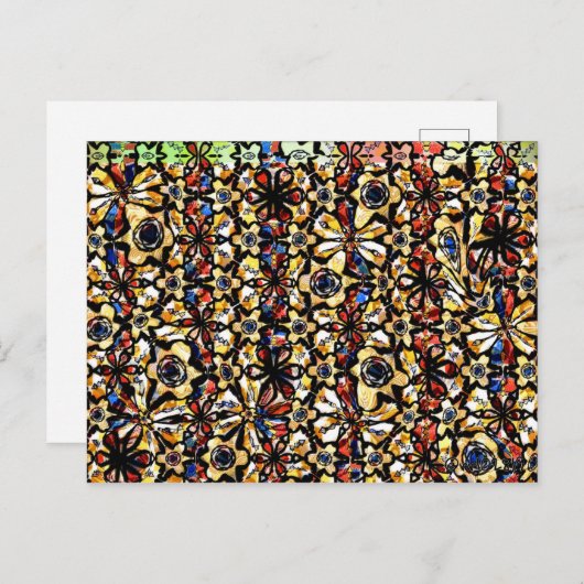 Ugly Wall Postkarte (Vorne/Hinten)