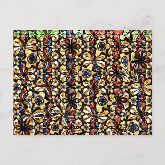 Ugly Wall Postkarte (Vorderseite)