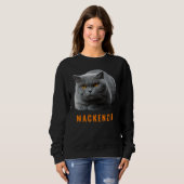 Ugly Weihnachts-Sweater. Benutzerdefinierte Foto- Sweatshirt (Vorne ganz)
