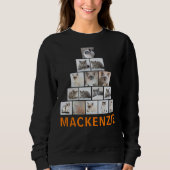 Ugly Weihnachts-Sweater. Uni Foto Personalisiert Sweatshirt (Vorderseite)