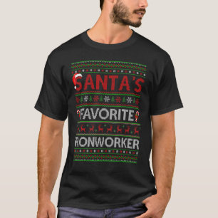 Ugly Xmas beleuchtet den Lieblingshelfer des Weihn T-Shirt