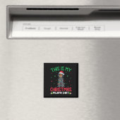 Ugly Xmas Santa German Drahthaar Pointer Dog Chri Magnet (In Situ (Geschirrspüler))