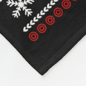 Ugly Xmas Sweater Great Dane Dog In Christmas Sock Fleecedecke (Ecke)