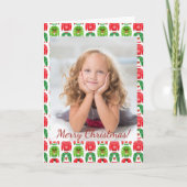 Ugly Xmas Sweaters Polar Bear Snowman Rudolf Foto (Vorderseite)