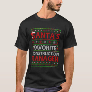 Ugly Xmas Weihnachts Lieblings-Bauleiter Ch T-Shirt