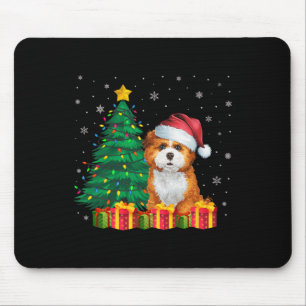 Ugly Zuchon Weihnachtsmannmütze Christmas Lights D Mousepad