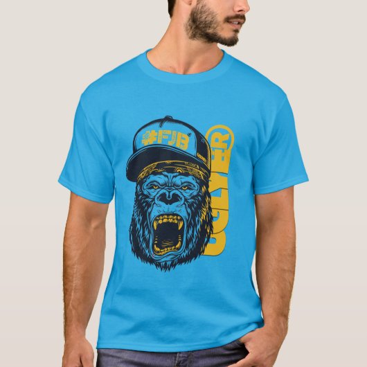 UGLYE ®️ Ferocious Gorilla T - Shirt (Vorderseite)