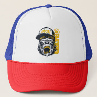 UGLYE ®️ Ferocious Gorilla Trucker Hat Truckerkappe
