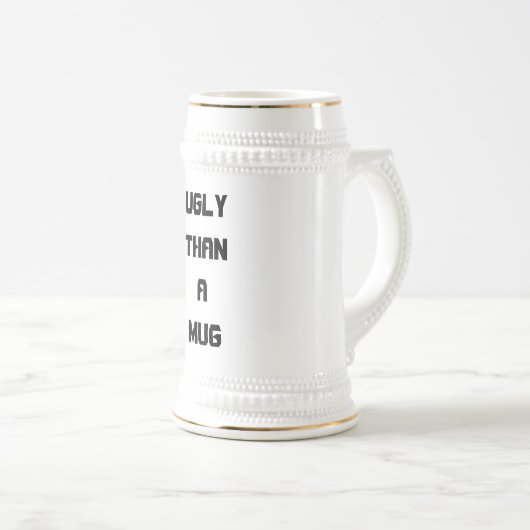 UglyThanAMUG Bierglas (VorderseiteRechts)