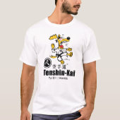 Ugmo der T - Shirt des Karate-Hund(Erwachsener) (Vorderseite)