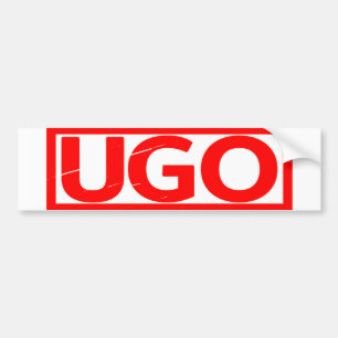 Ugo Briefmarke Autoaufkleber