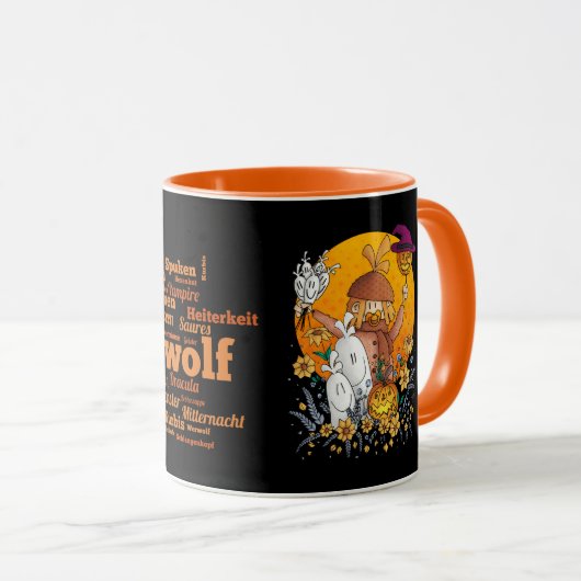 Ugo - Halloween Tasse (VorderseiteRechts)