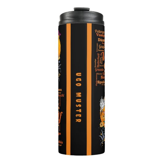 Ugo - Halloween / Thermosbecher (Vorderseite)