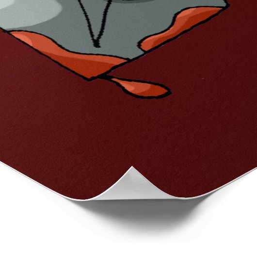 Ugo the Orc Poster (Ecke)