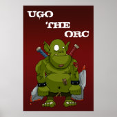 Ugo the Orc Poster (Vorne)