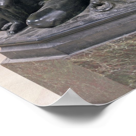 Ugolino und seine Sohn, 1860 Poster (Ecke)