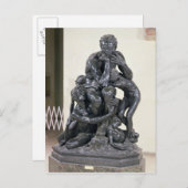 Ugolino und seine Sohn, 1860 Postkarte (Vorne/Hinten)