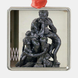Ugolino und seine Söhne, 1860 Silbernes Ornament