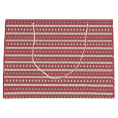 Ugor Christmas Chic Red Gift Bag Große Geschenktüte (Vorderseite)