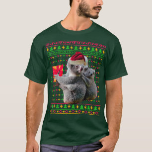 Ugor Christmas Sweater Koala Geschenk Funny Weihna T-Shirt
