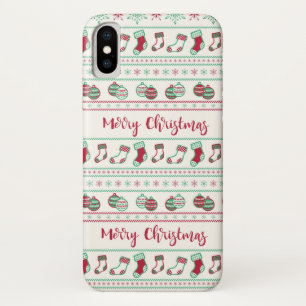 Uguler Weihnachts-Sweater-Pattern Urlaub Case-Mate iPhone Hülle