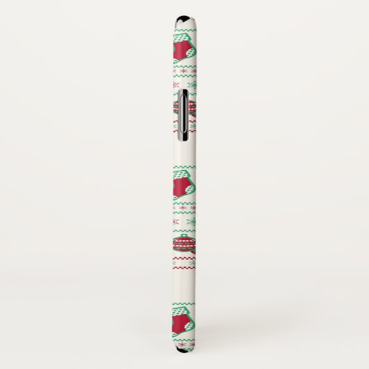 Uguler Weihnachts-Sweater-Pattern Urlaub Case-Mate iPhone Hülle (Hinten/Rechts)