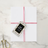 Uguler Weihnachts-Sweater-Pattern Urlaub Geschenkanhänger (Mit Garn)