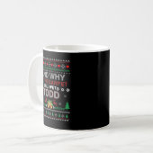 Uguler Weihnachtskraut Warum ist der Teppichboden  Kaffeetasse (Vorderseite Links)