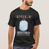 Uguler Weihnachtssüßer mit Mirror Graphic Funny X T-Shirt (Vorderseite)