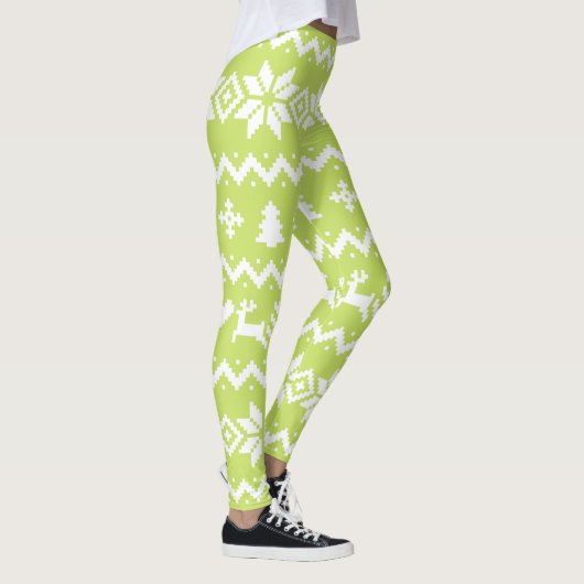 Ugules Pullover Weihnachtsgeschmack Leggings (Rechts)