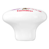 Ugulweihnachtliche Random Mishmash Thunder_Cove Keramikknauf (Seitenansicht)