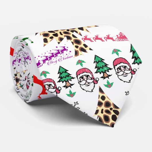 Ugulweihnachtliche Random Mishmash Thunder_Cove Krawatte (Gerollt)