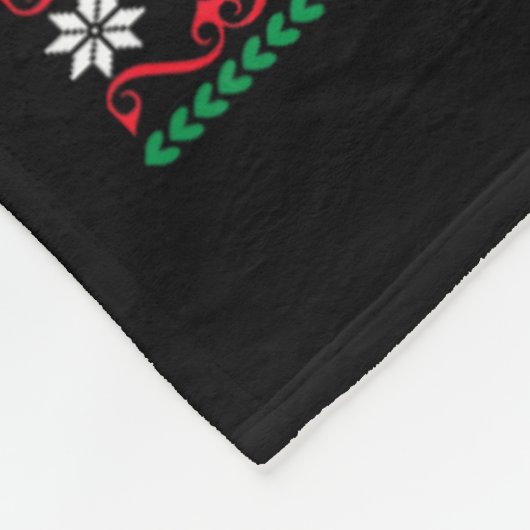 Ugulweihs Sweater Rat Lover Weihnachtsmannmütze Fu Fleecedecke (Ecke)